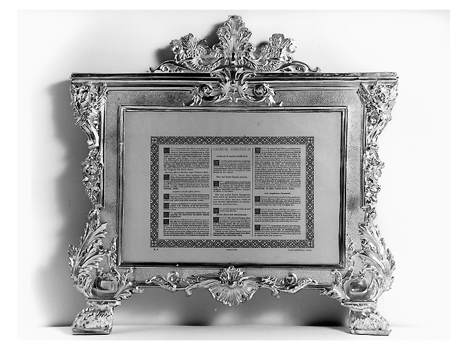 cartagloria - ambito napoletano (prima metà sec. XIX)