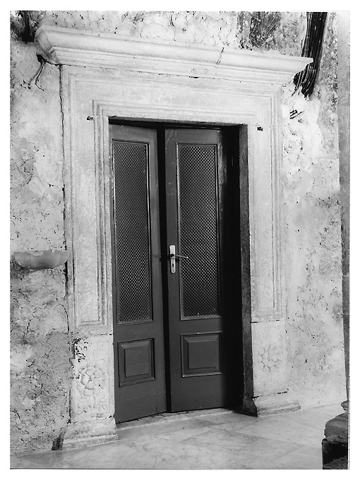 mostra di porta - ambito Italia meridionale (sec. XVI)