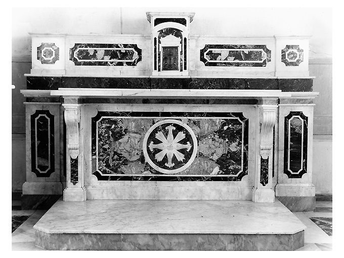 altare - produzione Italia meridionale (sec. XIX)