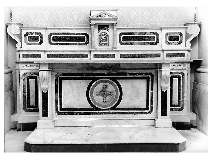 altare - ambito Italia meridionale (sec. XIX)