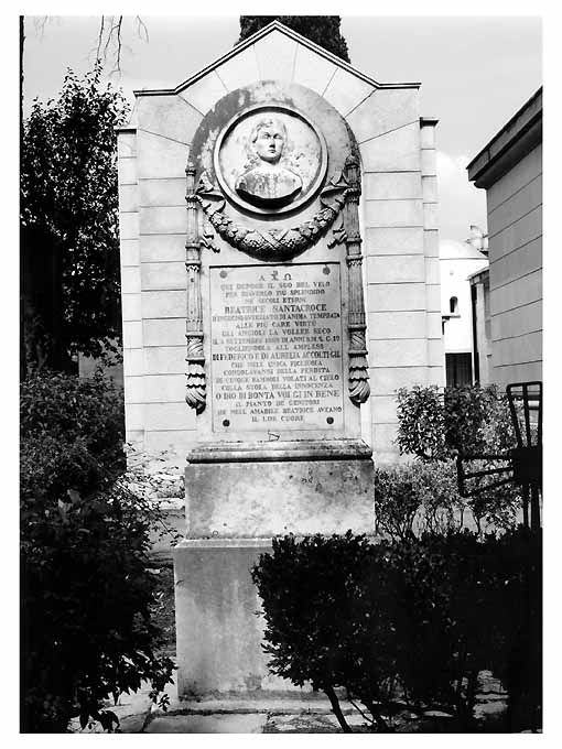 ritratto di Santacroce Beatrice (monumento funebre, opera isolata) - ambito Italia meridionale (sec. XIX)