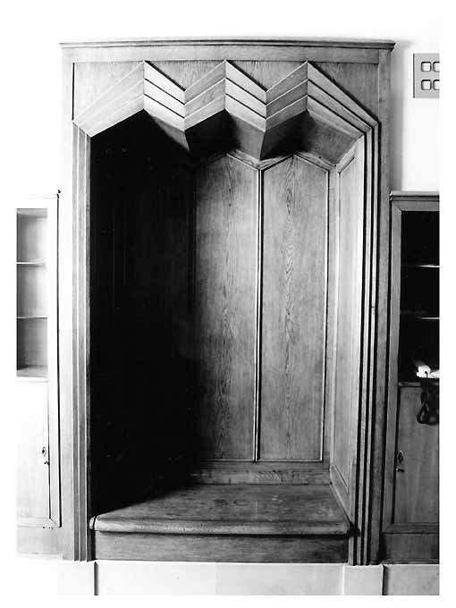 panca, opera isolata di Cambellotti Duilio (sec. XX)