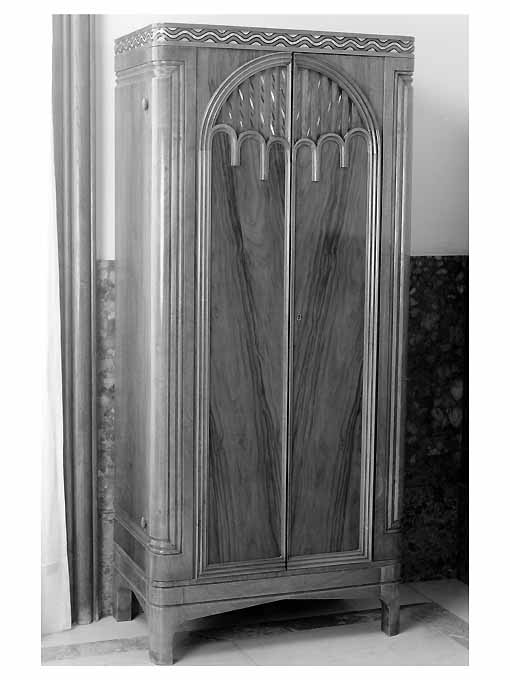 armadio per archivi, opera isolata di Cambellotti Duilio, Ditta Di Pretorio & Masini (sec. XX)