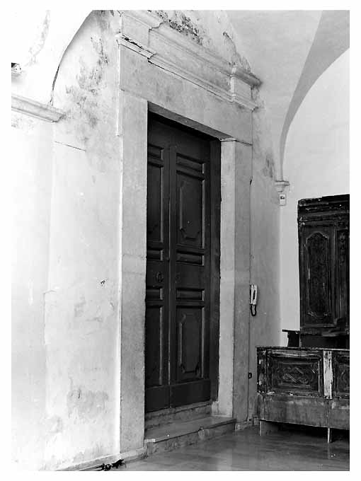 mostra di porta - ambito Italia meridionale (sec. XVIII)