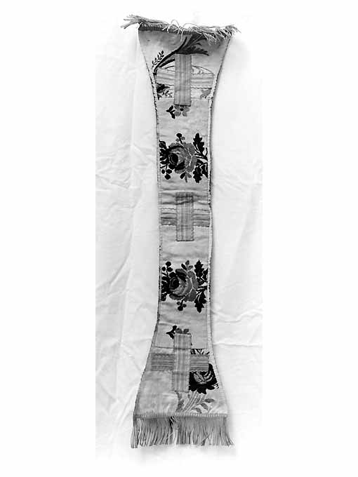 manipolo, serie - manifattura monastica (ultimo quarto sec. XIX)