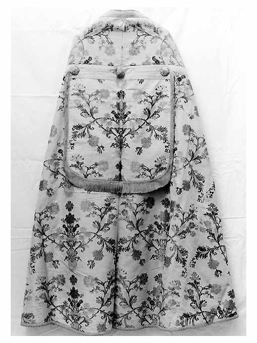 piviale - manifattura Italia meridionale (prima metà sec. XIX)