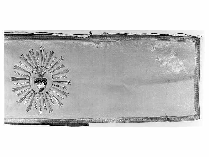 Sacro Cuore di Gesù (velo omerale) - manifattura monastica (primo quarto sec. XX)