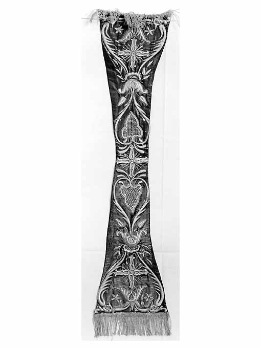 manipolo, serie - manifattura monastica (sec. XIX)