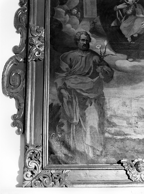 cornice di dipinto - ambito pugliese (sec. XVII)