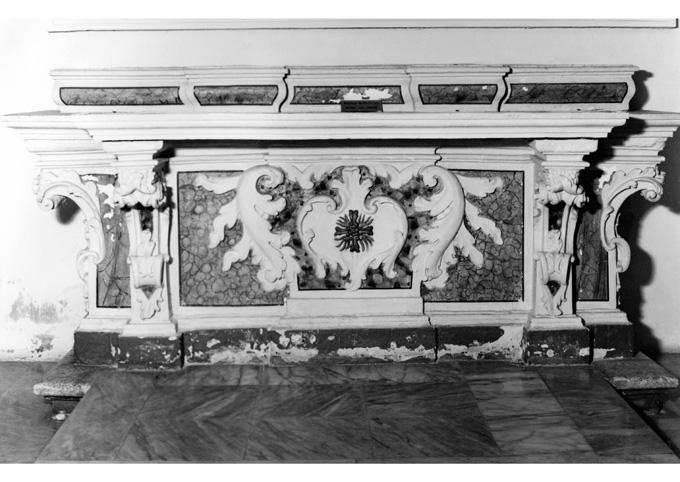 altare - ambito Italia meridionale (sec. XVIII)