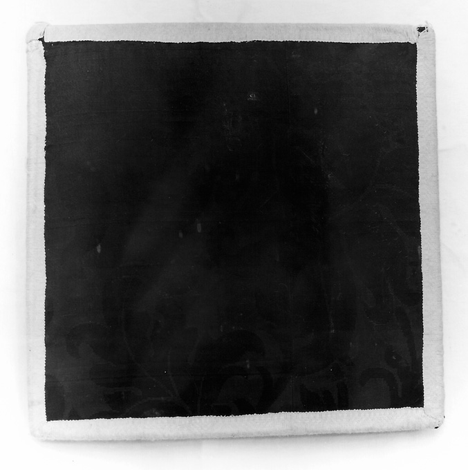 borsa del corporale, elemento d'insieme - manifattura monastica (primo quarto sec. XX)