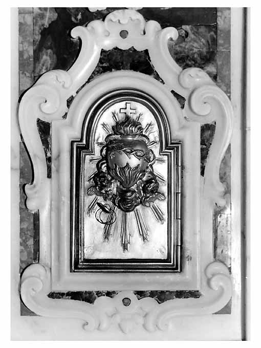 sportello di tabernacolo, opera isolata - ambito pugliese (secc. XIX/ XX)