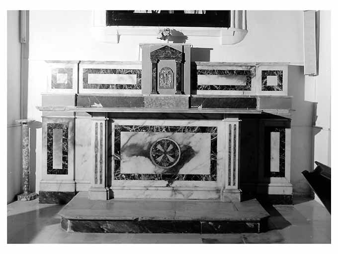 altare, opera isolata - ambito pugliese (sec. XIX)
