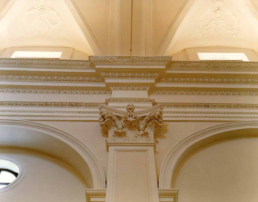 semicapitello corinzio, serie - ambito pugliese (secc. XVIII/ XIX)