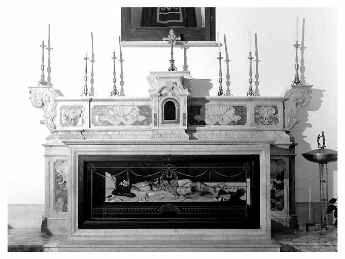 altare, opera isolata - ambito pugliese (sec. XIX)