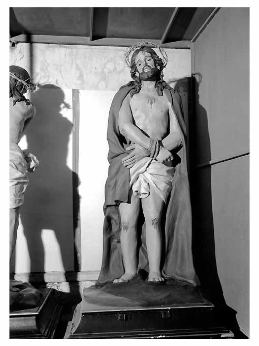 Cristo coronato di spine (statua) - manifattura leccese (secc. XIX/ XX)