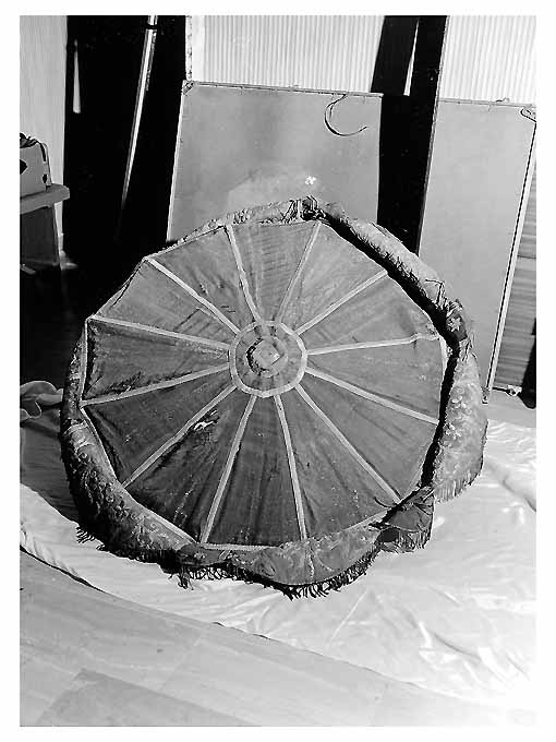 ombrellino processionale, opera isolata - ambito pugliese (seconda metà sec. XIX)