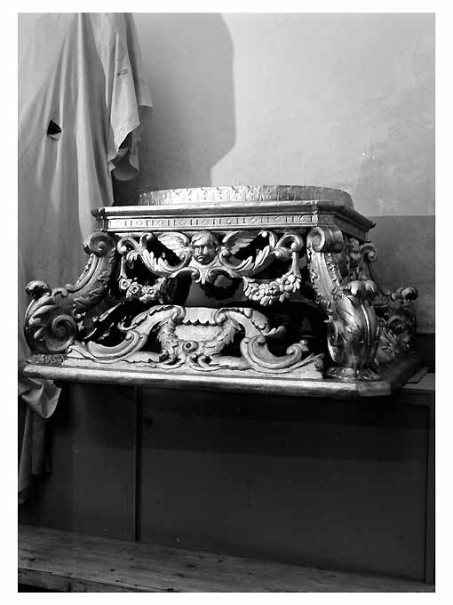 base processionale, opera isolata - ambito pugliese (secc. XIX/ XX)
