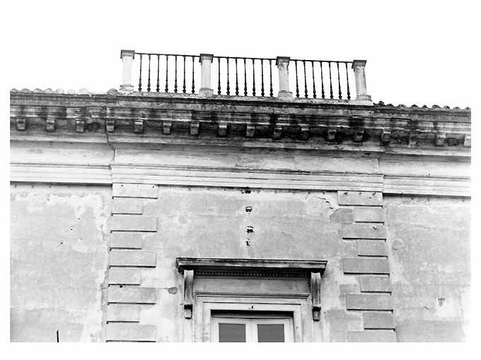 balaustrata, opera isolata - ambito pugliese (prima metà sec. XX)