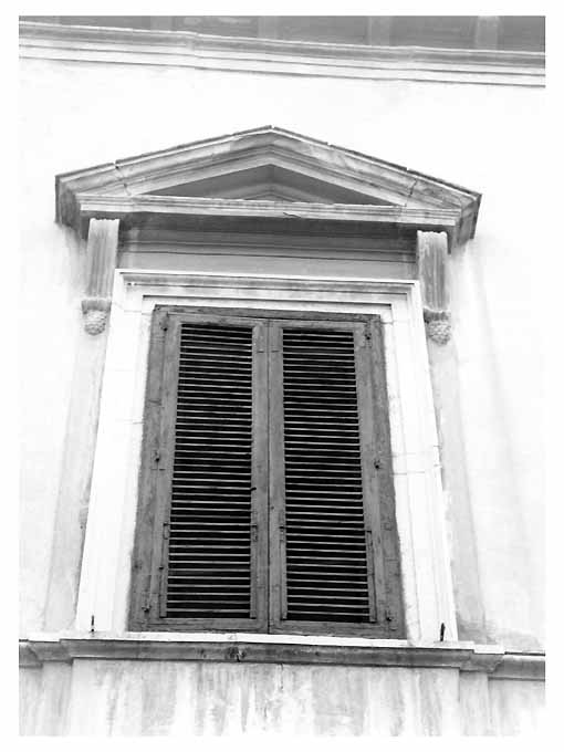 mostra di finestra, opera isolata - ambito pugliese (sec. XIX)