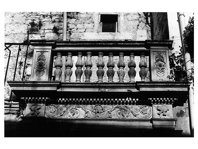 balaustrata - ambito Italia meridionale (primo quarto sec. XX)