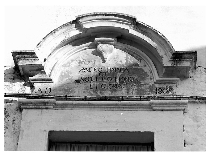 archivolto di finestra - ambito Italia meridionale (sec. XIX)