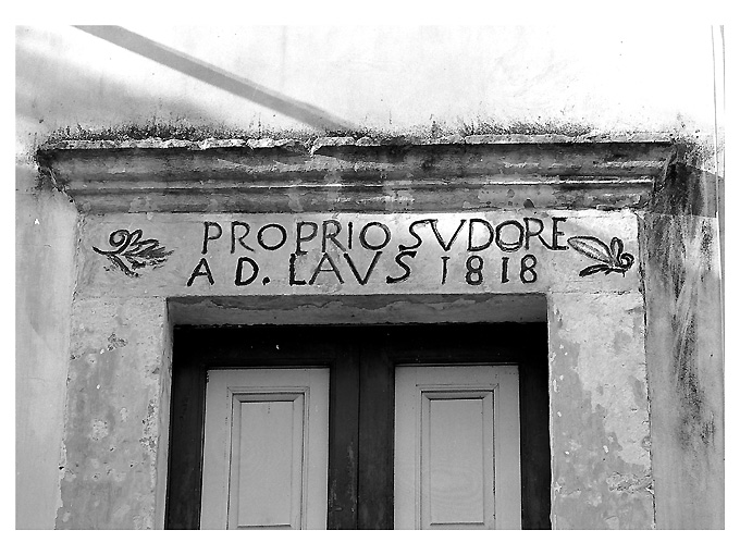 lapide - ambito Italia meridionale (sec. XIX)