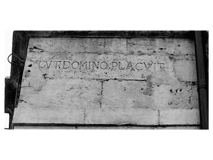 lapide - ambito Italia meridionale (sec. XVI)