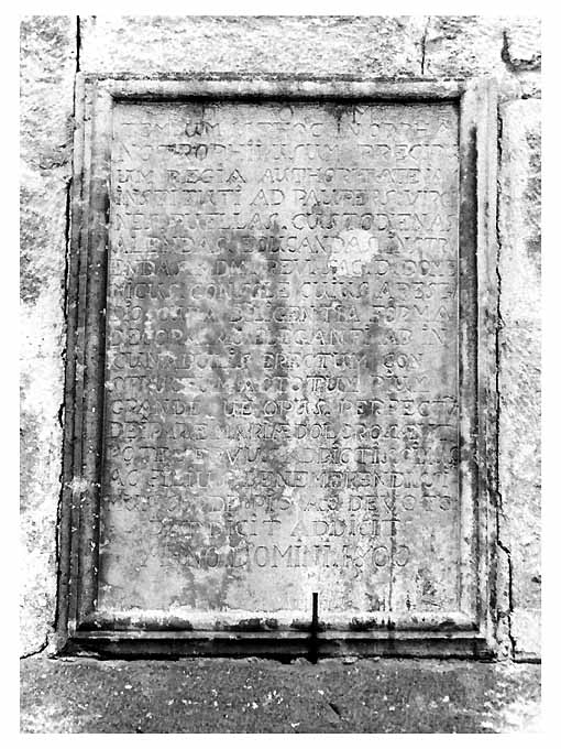 lapide documentaria - ambito Italia meridionale (sec. XIX)