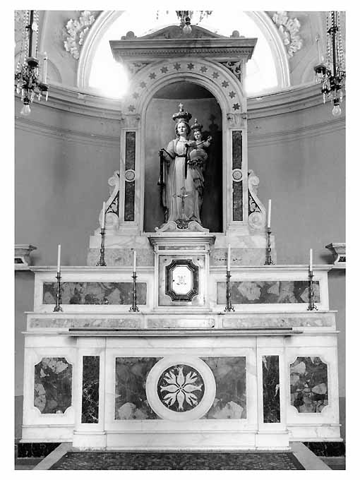 altare - ambito Italia meridionale (prima metà sec. XIX)