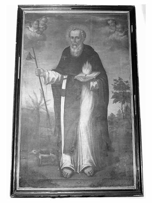 Sant'Antonio Abate (dipinto) di Candela D - ambito Italia meridionale (sec. XIX)