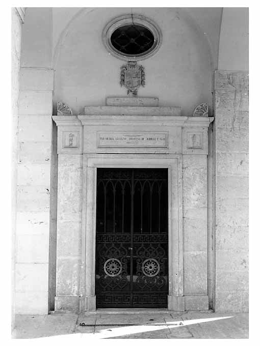 mostra di portale - ambito pugliese (sec. XIX)