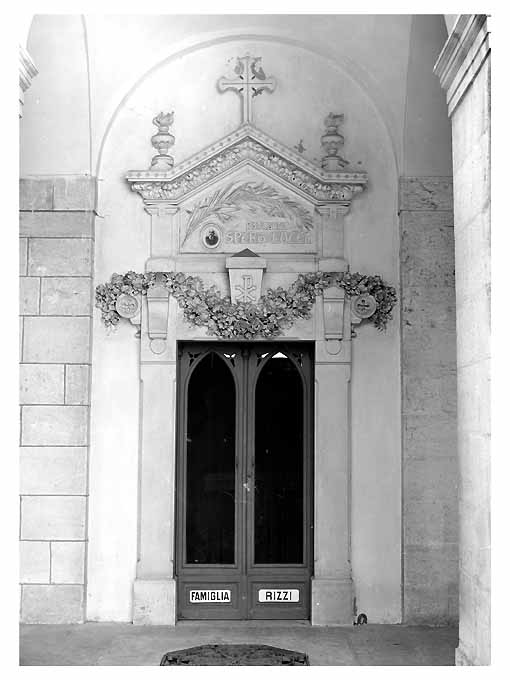 mostra di portale - ambito pugliese (primo quarto sec. XX)