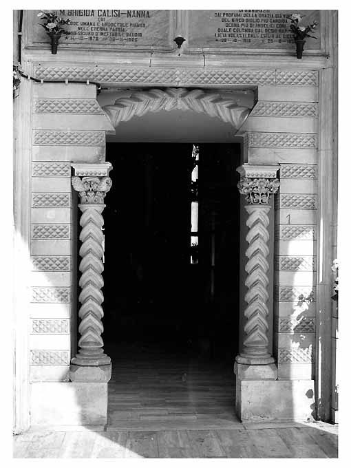 mostra di portale - ambito pugliese (primo quarto sec. XX)