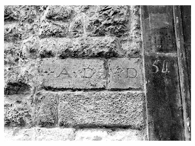 lapide - ambito Italia meridionale (ultimo quarto sec. XVII)