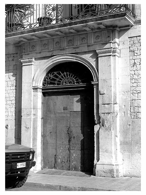 mostra di portale - ambito Italia meridionale (seconda metà sec. XIX)