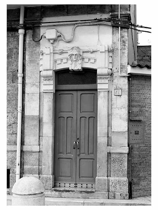 mostra di portale - ambito Italia meridionale (primo quarto sec. XX)