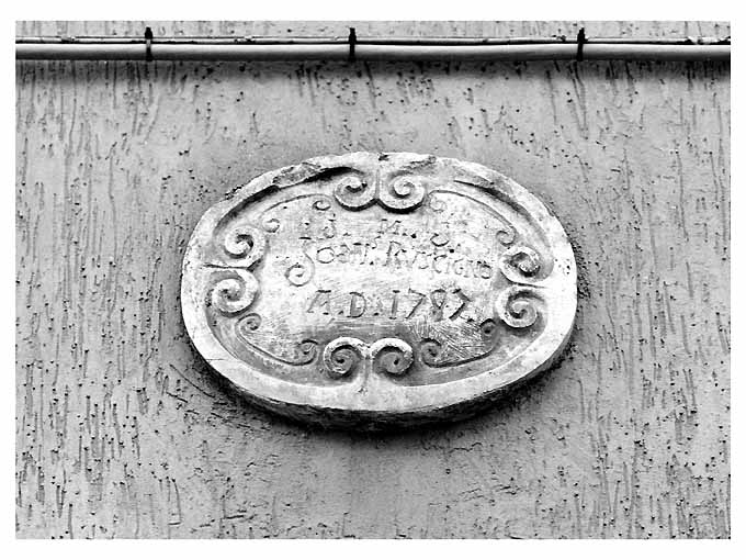 rilievo - ambito Italia meridionale (sec. XVIII)