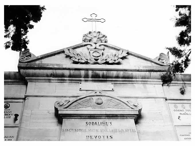 decorazione plastica, complesso decorativo di Sante Simone (attribuito) - ambito Italia meridionale (sec. XIX)