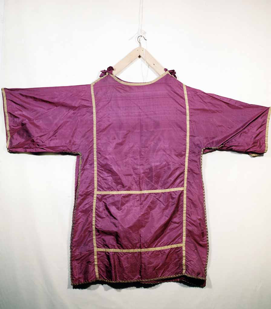 tunicella, serie - manifattura italiana (fine/inizio secc. XVII/ XVIII)