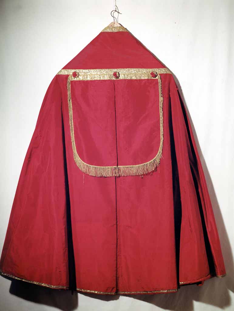 piviale, opera isolata - manifattura italiana (prima metà sec. XIX)