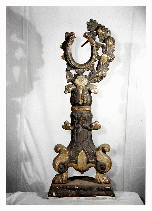 reliquiario - a ostensorio, coppia - ambito pugliese (seconda metà sec. XVII)