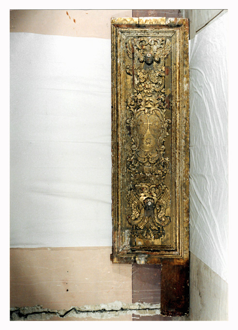 parasta, frammento - ambito pugliese (seconda metà sec. XVII)