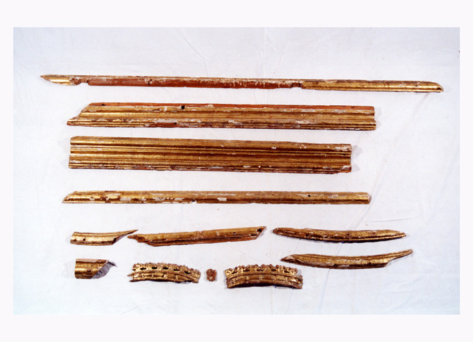 parasta, frammento - ambito pugliese (seconda metà sec. XVII)