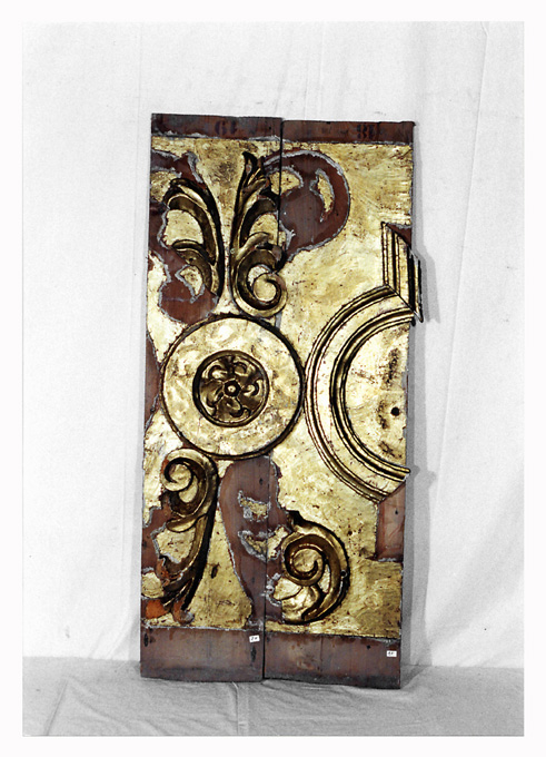 arco trionfale, frammento - ambito pugliese (seconda metà sec. XVII)