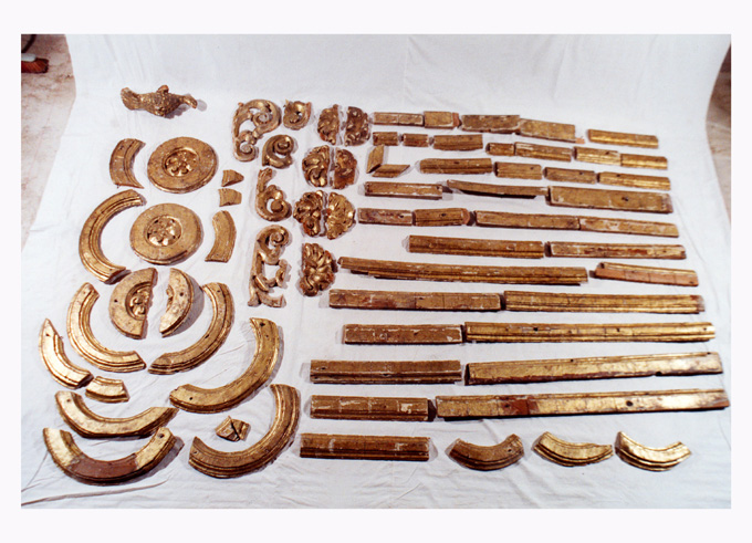 arco, frammento - ambito pugliese (seconda metà sec. XVII)