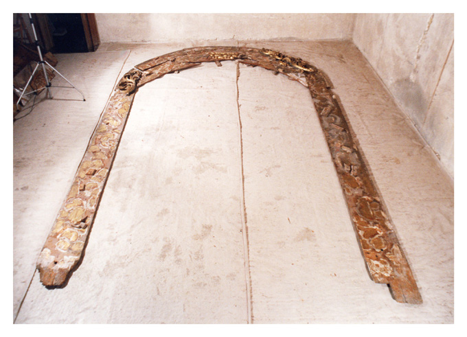 mostra di nicchia - ambito pugliese (seconda metà sec. XVII)