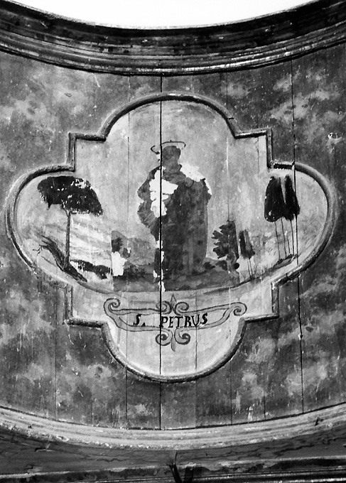 San Pietro (cantoria, elemento d'insieme) - ambito Italia meridionale (sec. XVIII)