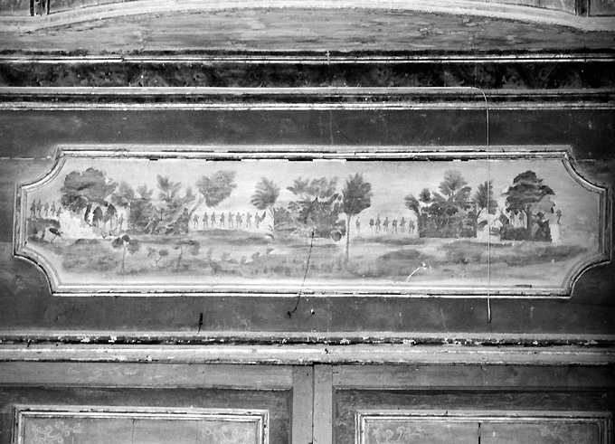 bussola, elemento d'insieme - ambito Italia meridionale (sec. XVIII)