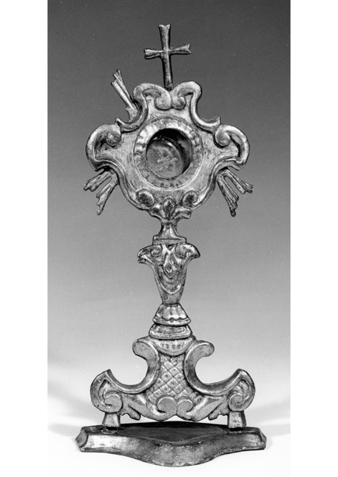 reliquiario - ambito Italia meridionale (seconda metà sec. XVIII)